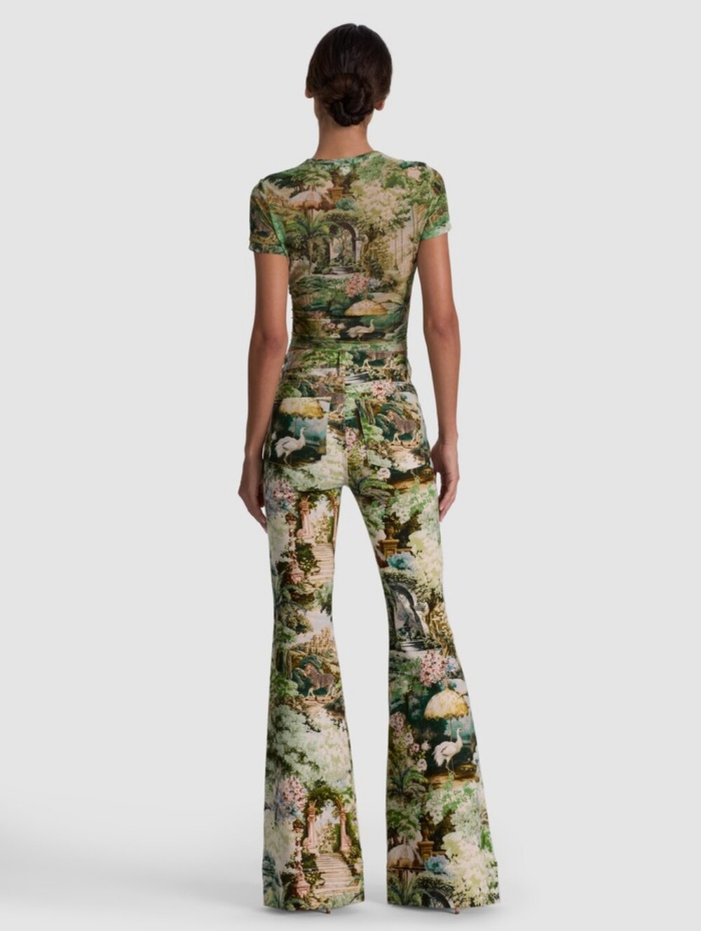 Alice + Olivia BEAUTIFUL PRINTED JEAN - Picture 3 of 15